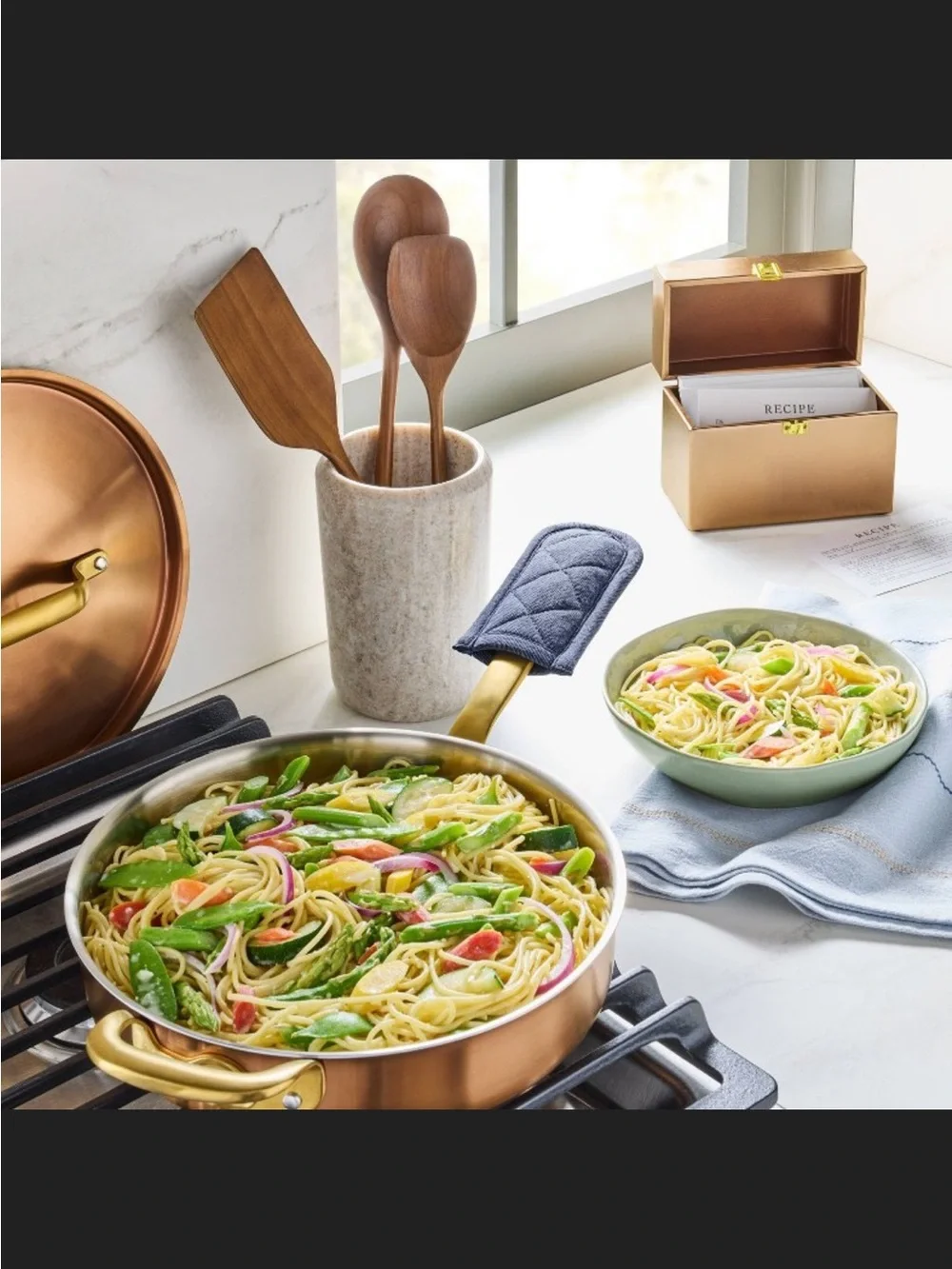 38oz Foundational Pasta Bowl Blue ( Set of 2) - Hearth & Hand™ with Magnolia